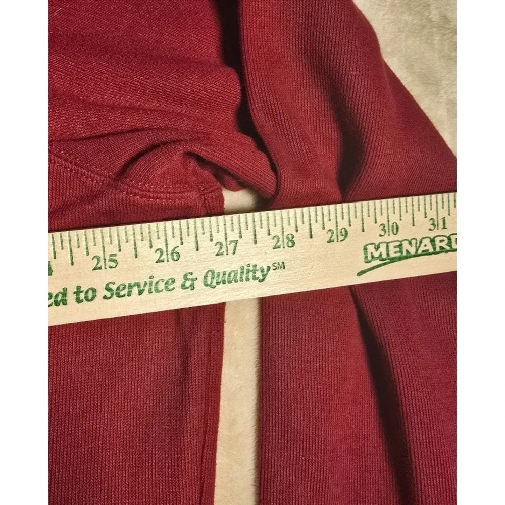 Polo Ralph Lauren Mens XL Estate Rib Quarter Zip Pullover Red Long Sleeve Pony